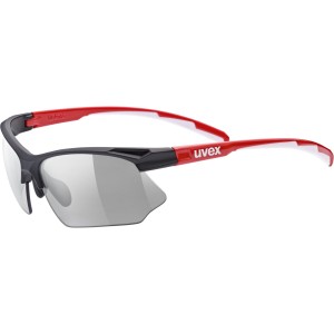 Okulary rowerowe  Uvex Sportstyle 802 Variomatic black/red