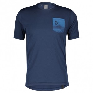 Koszulka SCOTT Shirt M`s Gravel 20 SS mid blue