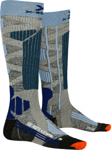 Skarpety X-Socks Ski Rider 4.0  stone grey/melange/mineralblue