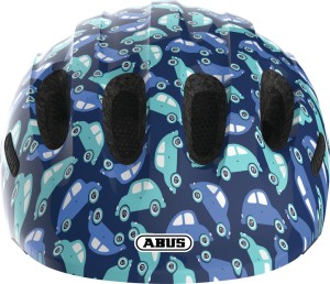 Kask ABUS Smiley 2.0 blue car
