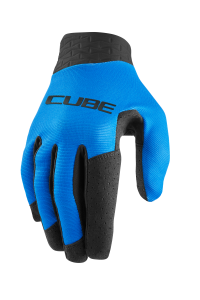 Rękawiczki Cube Performance Long Finger blue