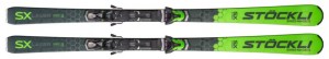 Narty Stockli Laser SX +D20 SRT Speed + wiązanie SRT12 green black 20/22