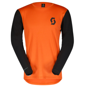 Koszulka SCOTT Trail Vertic Pro LS fire orange/black