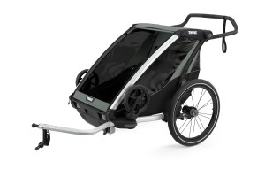 Przyczepka rowerowa dla dziecka - Thule Chariot Lite 2 - Agave