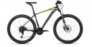 Rower Unibike Shadow 27.5 czarno-żółty
